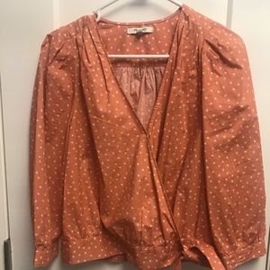 Madewell Star Wrap Shirt